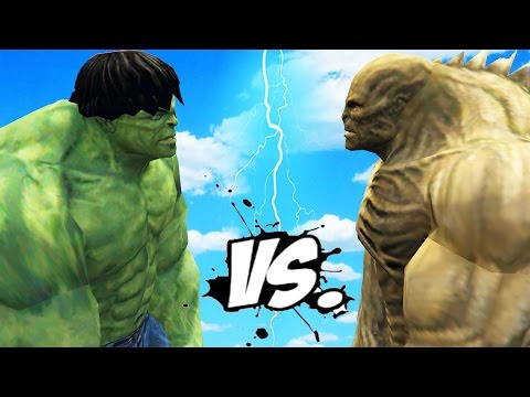 THE INCREDIBLE HULK VS ABOMINATION - EPIC BATTLE