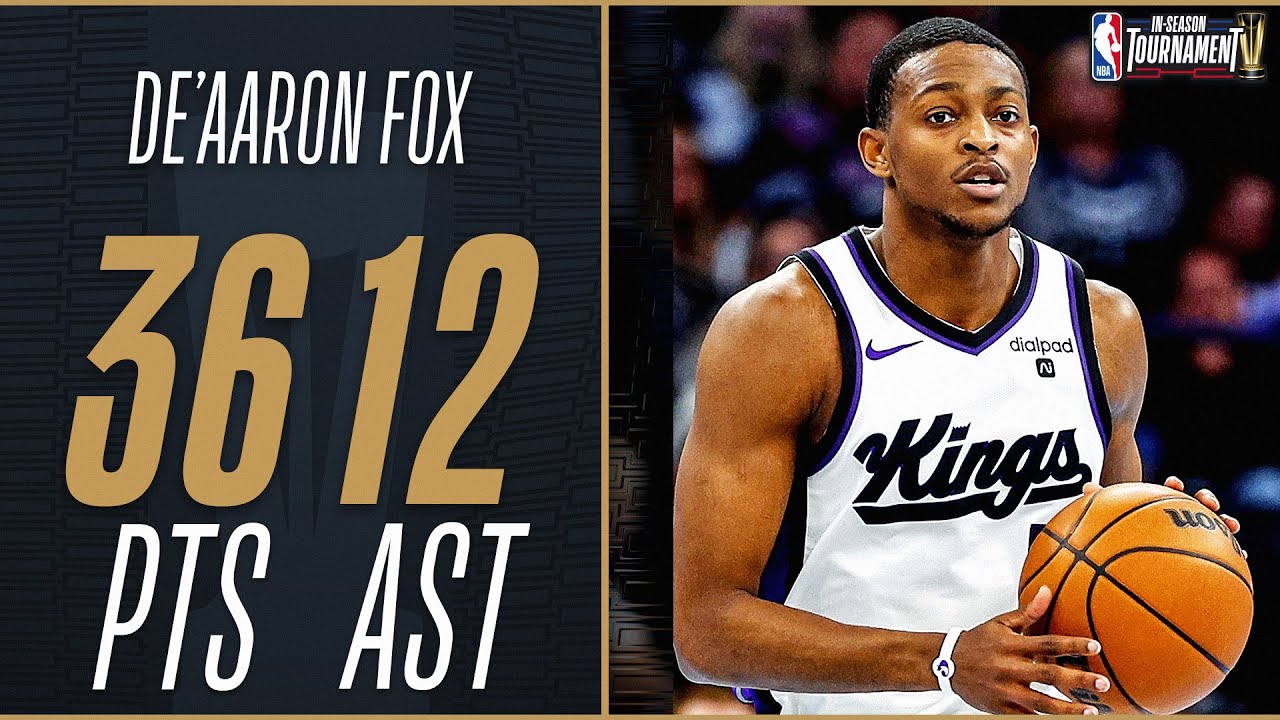 De'Aaron Fox's CLUTCH Double-Double! 🏆 | November 24, 2023