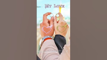 #HM Couple Name Status❤️||Name art Video😍||Whatsapp status💘||2022 #ms_creation243 #kiran_top_modal