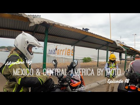 [Ep. 18] BIG SNAKE + We're Ferry Bound: Mexico & Central America on Motos