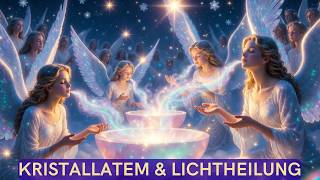 Engel singen mit Himmelskristallen | Kristallatem & Lichtheilung | Entspannungsmusik screenshot 3