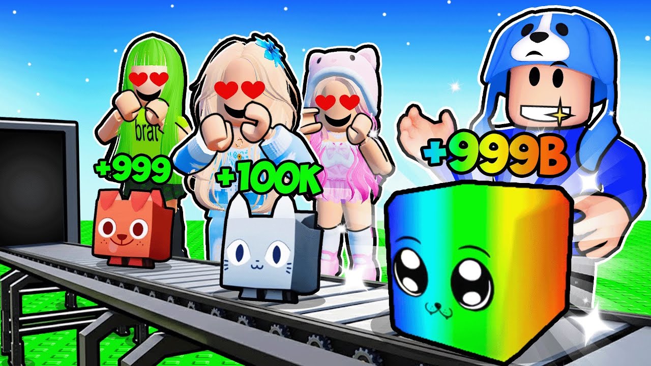 I Spent $921,121,121 In BUILD A PET FACTORY To RIZZ GIRLS in Roblox...