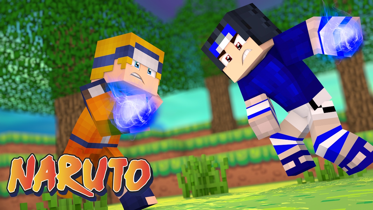 Minecraft : Naruto C #4 - NARUTO vs. SASUKE 