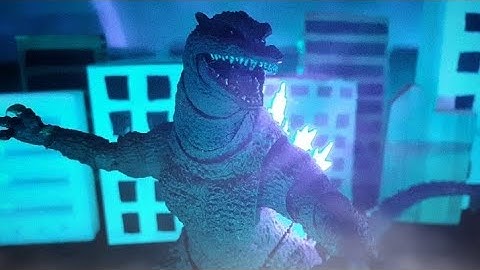 Godzilla 2004 stop motion demo