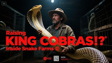 How Farmer Raising and Catching Snake King Cobra | Inside Luxury Farm Animals