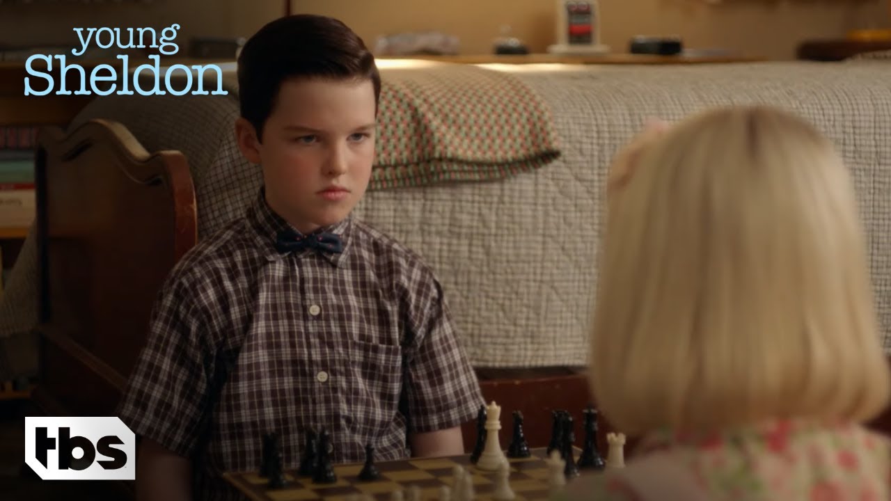 Download Young Sheldon: Paige Beats Sheldon At Chess (Season 2 Episode 2 Clip) | TBS