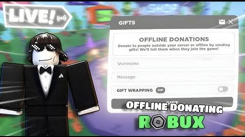 PLS DONATE LIVE! DONATING ROBUX TO VIEWERS! GOAL:879K RAISED (TTS ON)