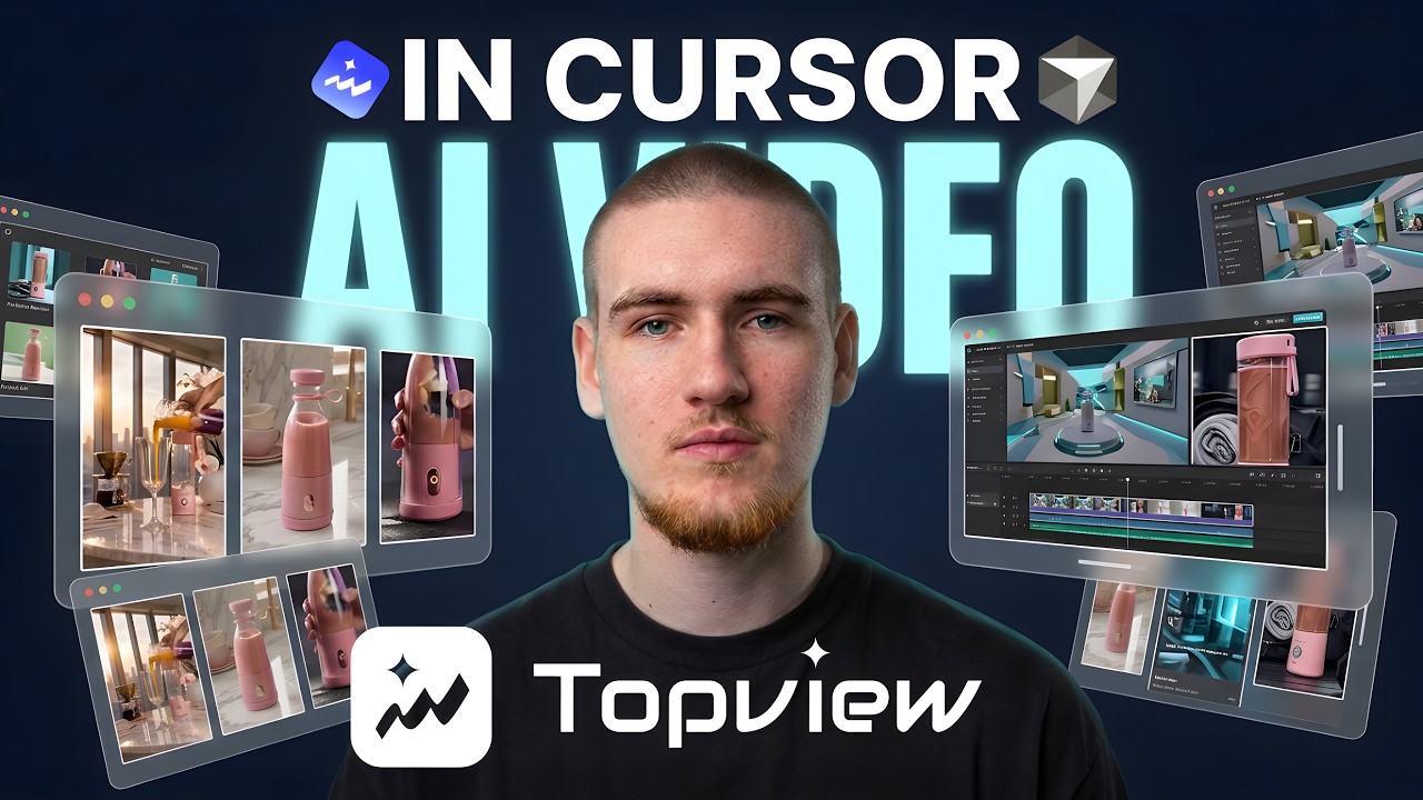 Topview Skill Tutorial: AI Video Generator Inside Cursor, Claude Code and Codex