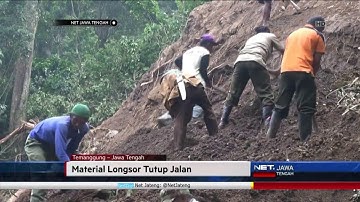 NET JATENG   BENCANA TANAH LONGSOR