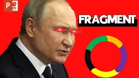 Learn merge shapes - How to FRAGMENT circle and make different colors in powerpoint