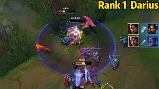 Rank 1 Darius: Ganking This Darius is a Mistake!