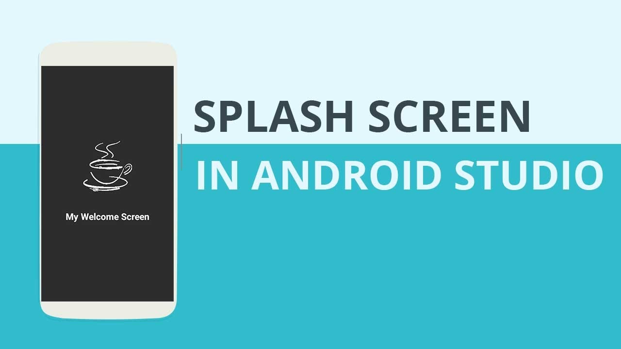 Splash Screen With Transition Animation In Android Studio Youtube