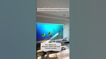 Fresnel Fixed Frame Projector Screen