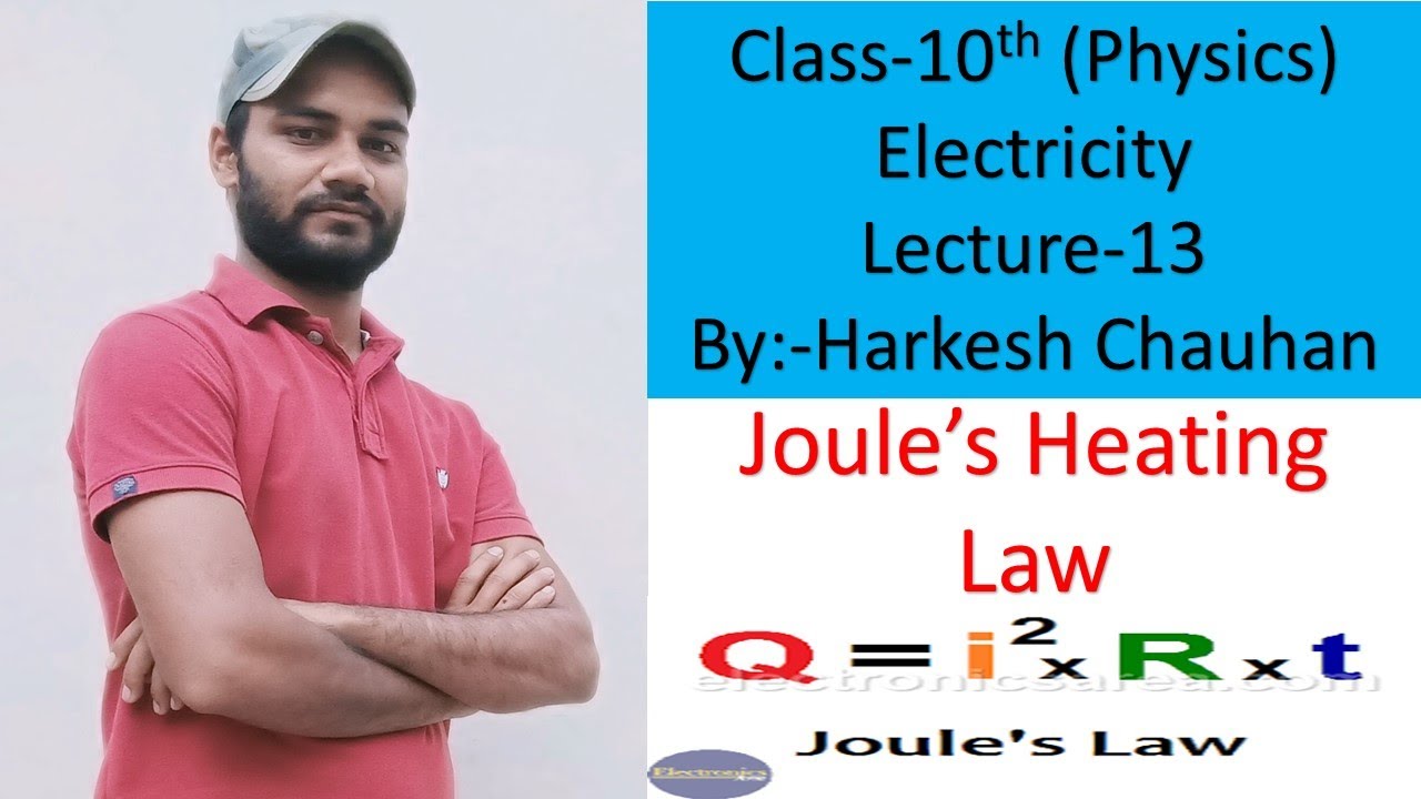 Joule's Heating Law Heating Effect of Current YouTube