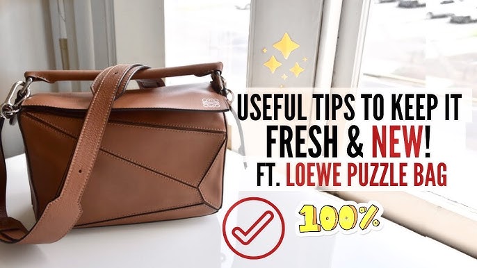 Loewe Tan Nano Puzzle Bag - NOBLEMARS