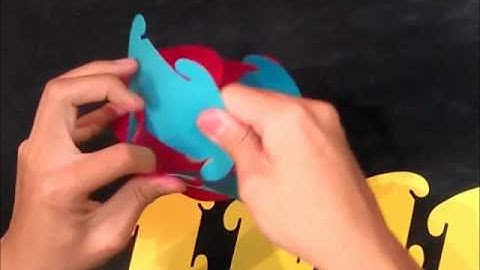 Koolights: How to assemble 12 elements lamp shape A