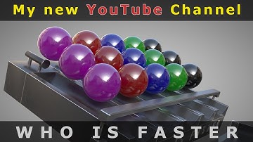 My new WHO IS FASTER Channel
