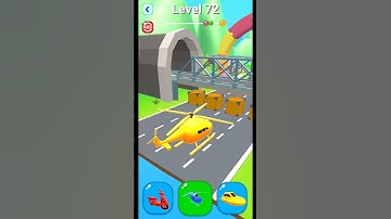 ⚾  shape - shifting & Transform 🥅 level @72 casual game #shorts #gameplay  #shapeshifting