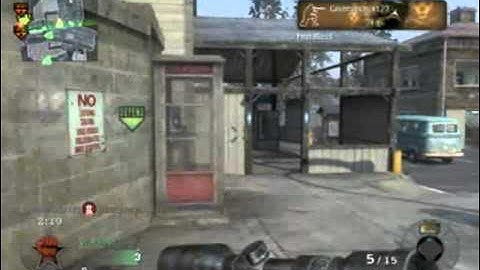 Black Ops- Random Amazing Tomahawk kill aross Convoy SnD (3)
