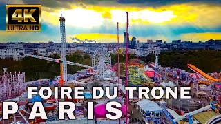 🇫🇷Paris France LA FOIRE DU TRONE  - The largest traveling funfair in France