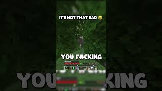 It isn't that bad 😂 #minecraft #gaming #funny