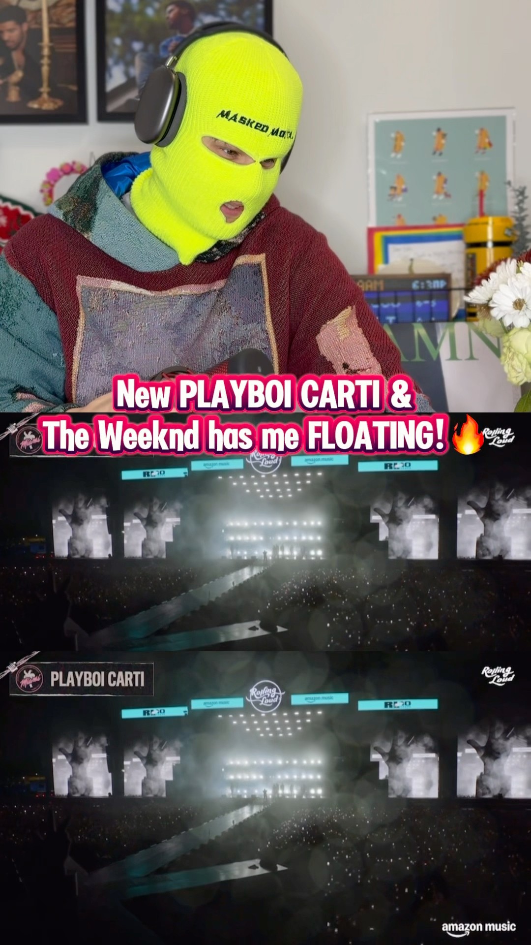 Playboi Carti x The Weeknd is becoming the duo we ALL need! Making me float!??