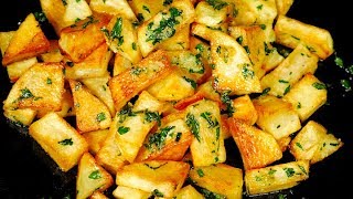 Crispy Garlic Potatoes Recipe