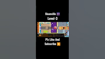 |Shamville 🌆|Robbery Bob 2; Completing Level-3| #shorts #trending #gaming  #robberybob2 #gameplay