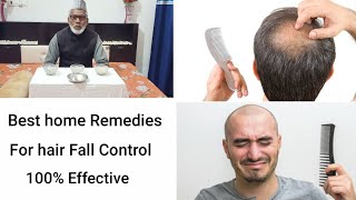 Best Home Remedies For Hair Fall Control - 100 % Effective ! Hakeem Shahid
