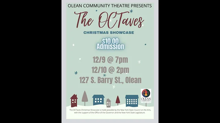OCTaves Christmas lobby video