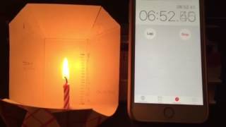 Ian's candle clock