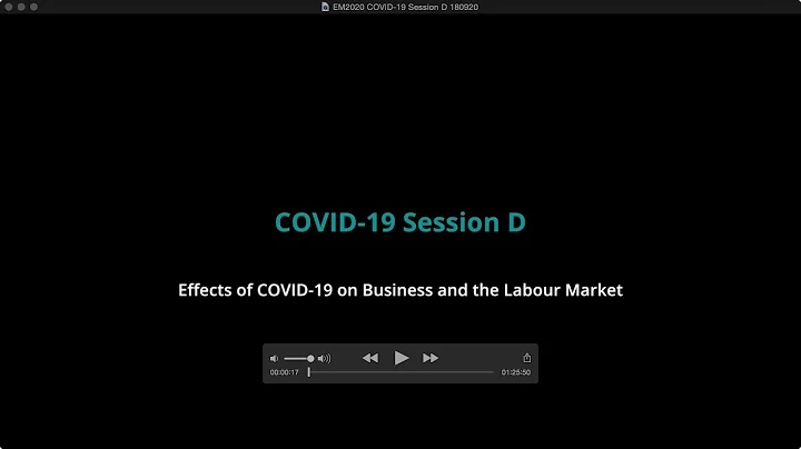 EM2020 COVID-19 Session D