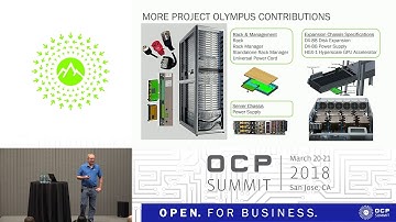 OCPUS18 – Project Olympus - Open Sourced Systems Available Today
