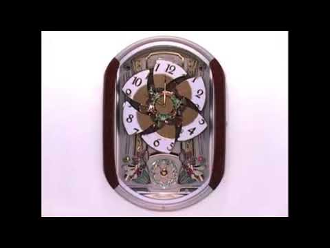 Seiko QXM275BRH Fixed Audio Ver. - YouTube