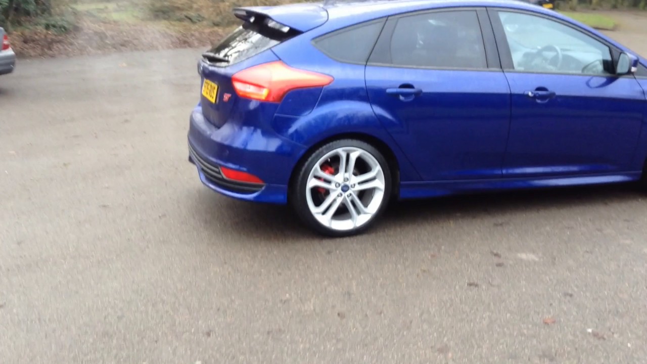 Ford Focus St 3 Deep Impact Blue Youtube