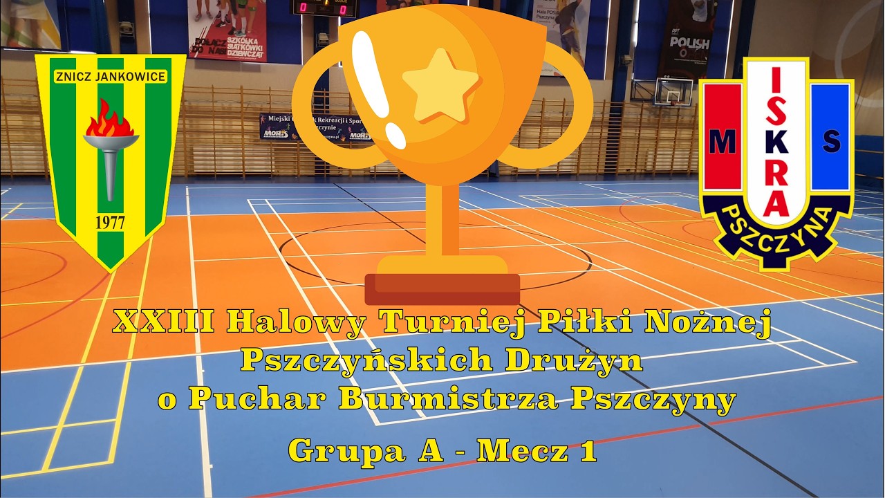 LKS Znicz Jankowice - MKS Iskra Pszczyna - Puchar Burmistrza, Mecz 1.
