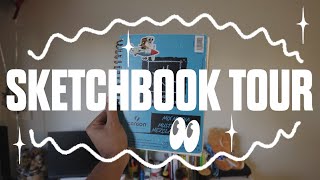 this took 5+ years to finish! (sketchbook tour)