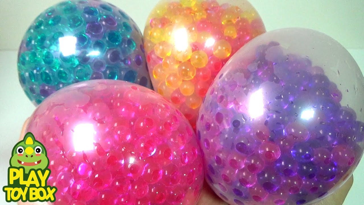 This video watch most Orbeez Balloon Combine All the Colors Jelly Slime Cla...