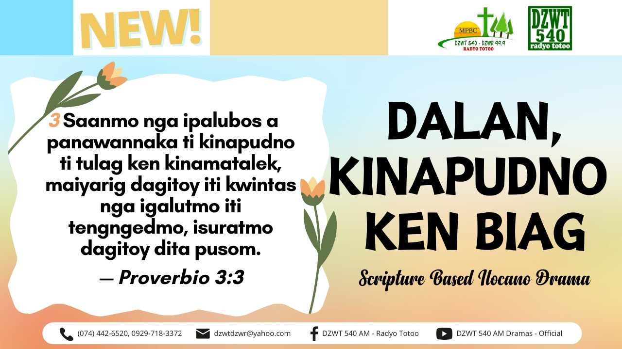 Dalan, Kinapudno ken Biag - June 10, 2025 #DZWTDramasOfficial