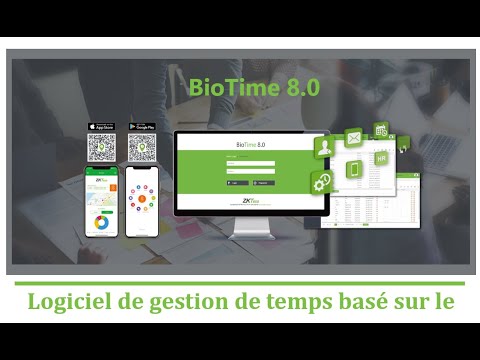 ZKBiotime 8.0/ biotime 8.5 add device - ajouter une pointeuse et synchronization - شرح مفصل part 1