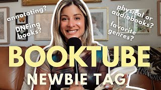 📚Booktube Newbie Tag | my reading habits, mood reading, favorite genres, etc.