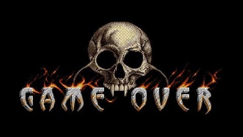 Amiga Games:  Game Over ... try Again!