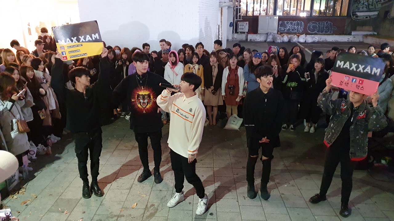 맥스(MAXXAM(MYM))/ 1차 공연-10 팀및 개인소개-김영원(KimYoungWon) 20191109 홍대버스킹