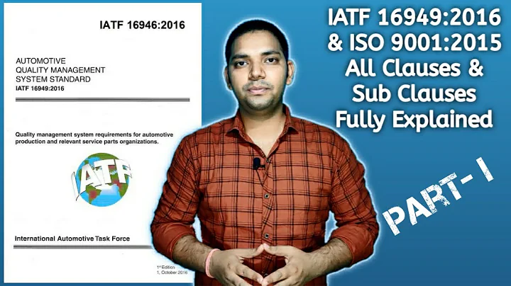 IATF 16949:2016 Part-1 ! Automotive Quality Management System !! ASK Mechnology !!! - DayDayNews