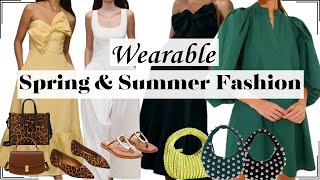 What to Wear for Sping and Summer Fashion:  Women Over 40