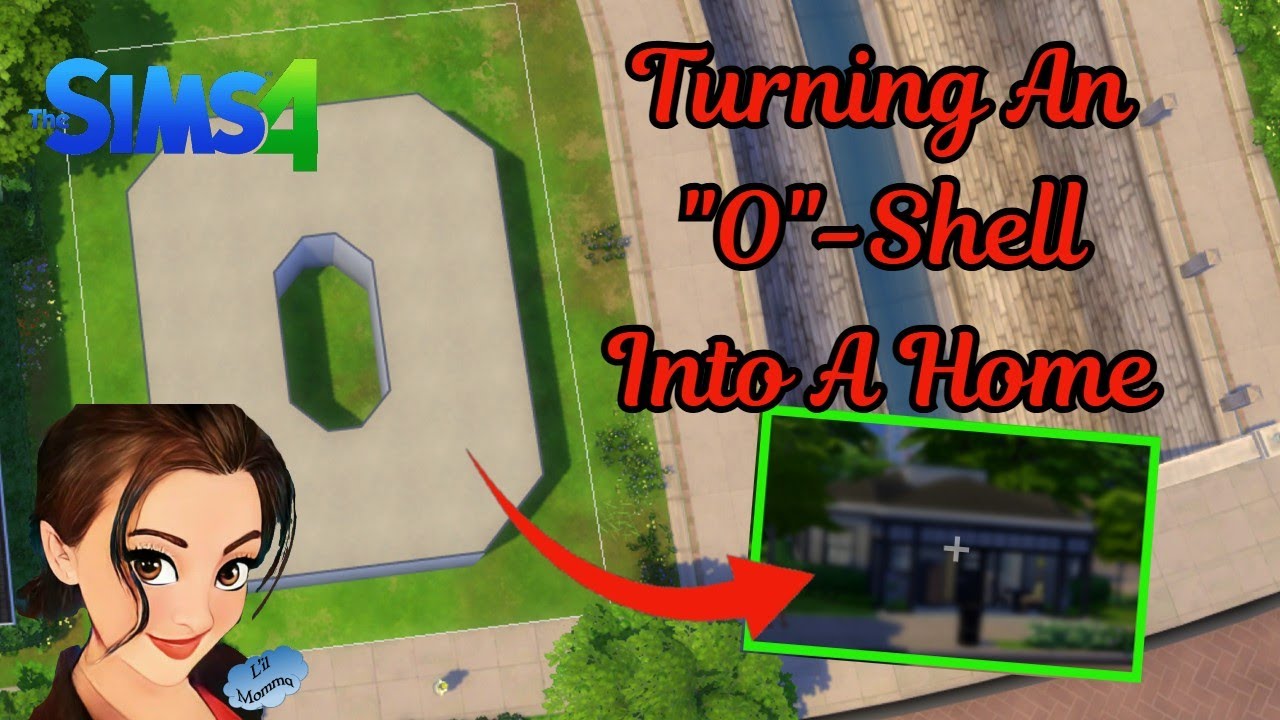 Turning The Letter "O" Into A Home | Sims 4 | Alphabet Challenge