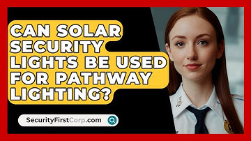 Can Solar Security Lights Be Used For Pathway Lighting? - SecurityFirstCorp.com