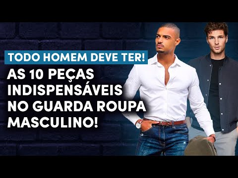 Vídeo: Estilo Primavera Masculino: Itens Essenciais Para Comprar Agora