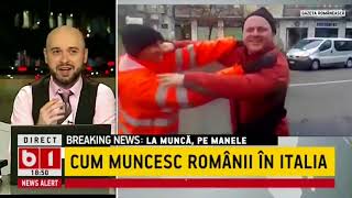 BUNA, ROMANIA- LA MUNCA PE MANELE, CUM MUNCESC ROMANII IN ITALIA