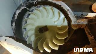 GE old coinop dryer blower wheel replacement. door switch repair. by My Appliance Fixed 87 views 2 months ago 16 minutes